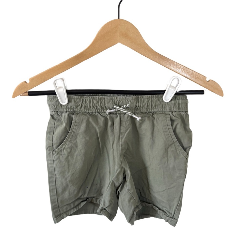 Cat & Jack Olive Green Pull-On Shorts – Kids M (7/8)